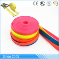 Colorful Waterproof Plastic Coated Webbing Strap for Dog Collar Materials
